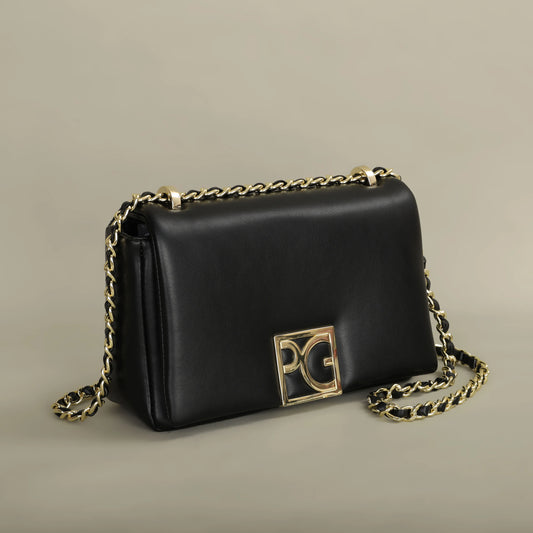 PG PATSY GARIS Borsa a tracolla da donna luminosa dal design di marca di lusso 2024 Nuova borsa per banchetti per pendolari da donna elegante raffinata in pelle