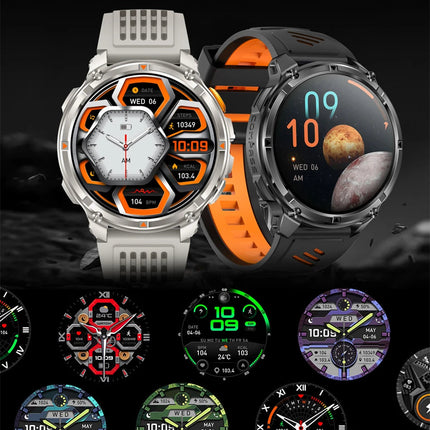Nuovo T-Rex3 Ultra 1100mAh Batteria Smart Watch GPS Track Bussola IP69K Impermeabile Sport tracker All'aperto Militare Smartwatch platinumshop