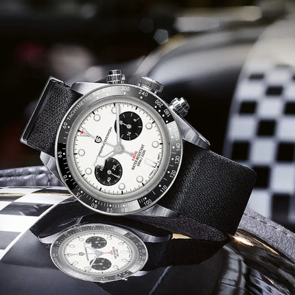 Nuovo Orologio da Uomo PAGANI DESIGN BB Panda 2026, Orologio al Quarzo di Lusso Retrò, Cronografo Sportivo da Polso, Impermeabile 100M, Luminoso