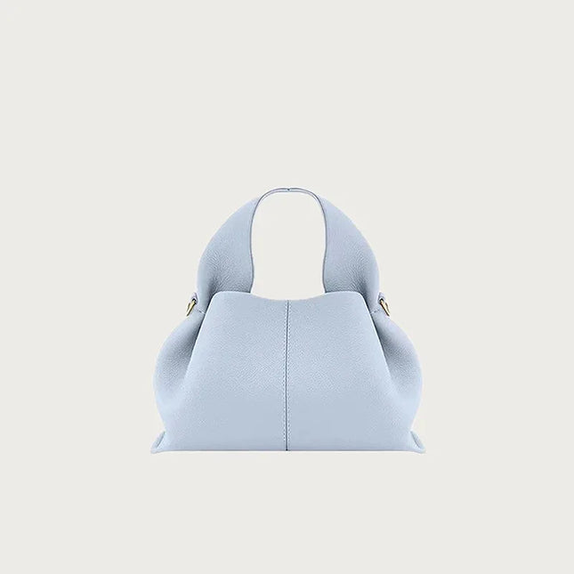 Borsa tote classica in tinta unita da donna, comoda ed elegante, stile vintage
