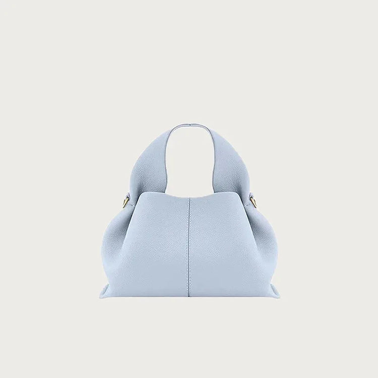 Borsa tote classica in tinta unita da donna, comoda ed elegante, stile vintage