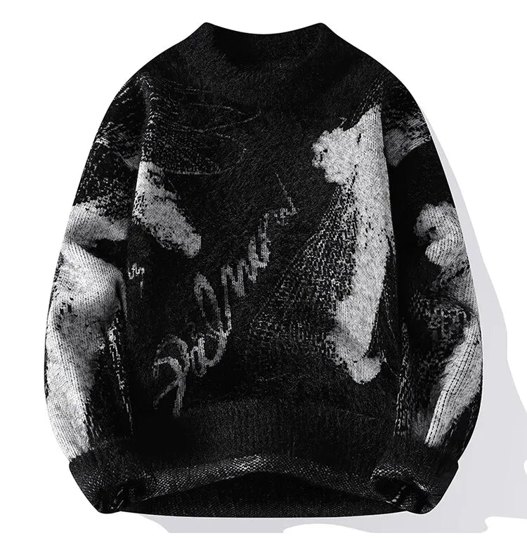 2026 Winter Sweaters for male men thick O-neck sweater men Student youth sweaters autumn Men's wool Casual Knitwear Pullover