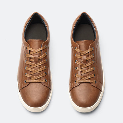 Men's Sneakers And Casual Shoes Plain Design Shoes For Man Casual Wear Man Shoes Contrast Sole Casual Style