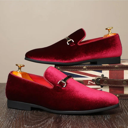 Scarpe firmate uomo Zapatos De Hombre Slip-On scarpe in pelle Casual scarpe maschili adulto rosso guida mocassino mocassini morbidi antiscivolo