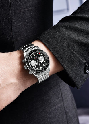 Nuovo Orologio da Uomo PAGANI DESIGN BB Panda 2026, Orologio al Quarzo di Lusso Retrò, Cronografo Sportivo da Polso, Impermeabile 100M, Luminoso