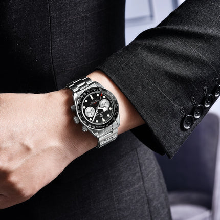 Nuovo Orologio da Uomo PAGANI DESIGN BB Panda 2026, Orologio al Quarzo di Lusso Retrò, Cronografo Sportivo da Polso, Impermeabile 100M, Luminoso