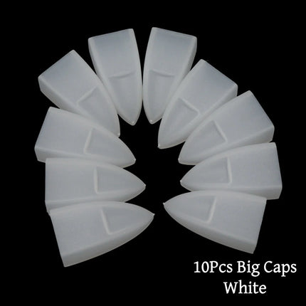 Transparent Plastic Cuticle Nipper Protective Cover Anti-Scratch Dustproof Storage Sleeve Nail Tool Tip Guard Cap