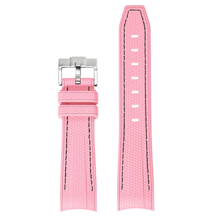 Cinturino in gomma per Swatch X Omega Joint MoonSwatch Cinturino sportivo impermeabile da 20 mm Cinturino con estremità curva in silicone per uomo donna platinumshop