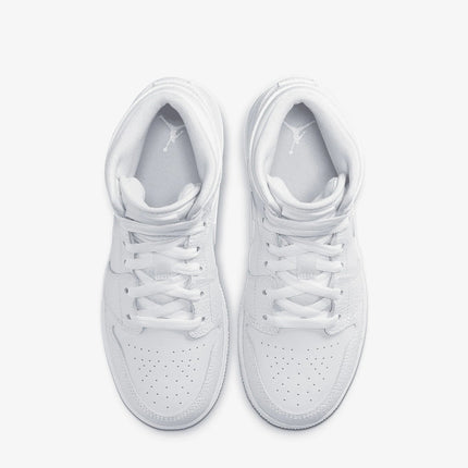 Scarpe sportive originali Nike AIR JORDAN 1 (GS) da donna e da bambino 554725-130 platinumshop