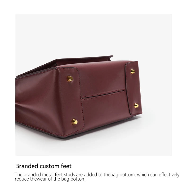 BAFELLI Borsa da donna in pelle di lusso 2025 Nuovo modello Borsa a tracolla portatile multi-scomparto di grande capacità Pendolari di moda