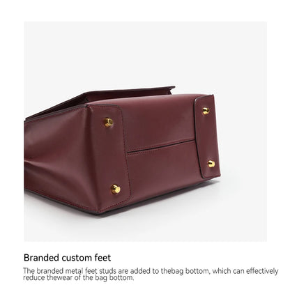 BAFELLI Borsa da donna in pelle di lusso 2025 Nuovo modello Borsa a tracolla portatile multi-scomparto di grande capacità Pendolari di moda