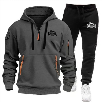 2024 Sports Tracksuit Jogging Men's Clothing Casual Sweatshirt Suit Sweatshirts for Men Daily Tricolor Hoodies Hot High Quality PlatiNum