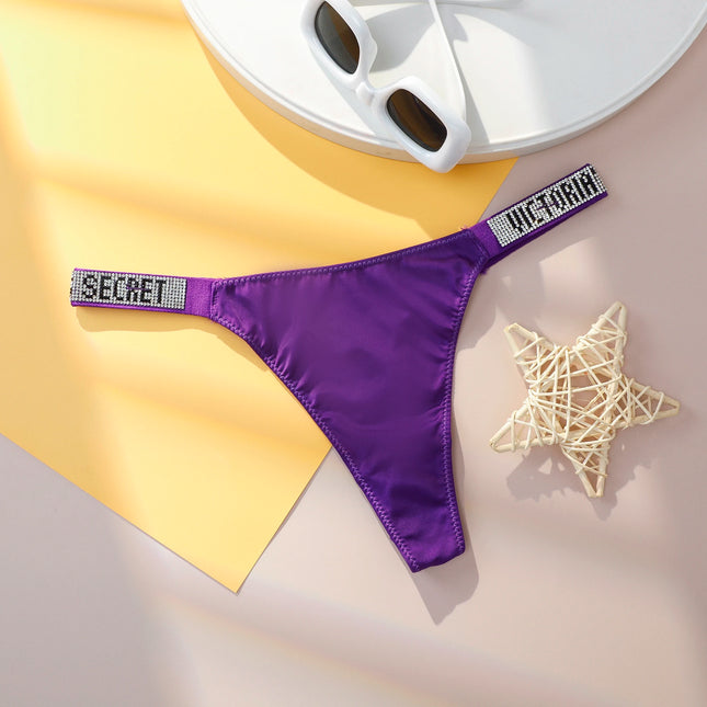 Victoria's Secret Lace Thongs Comfortable Breathable Panty High Waist Underwear Lingerie VS Sexy Women Panties Seamless