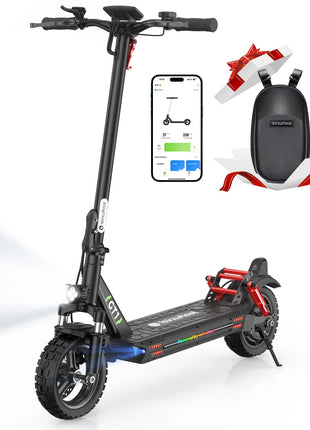 Isiswheel GT1 Scooter elettrico Motore 800W Batteria 48V10Ah EScooter 10 Pneumatico fuoristrada Pieghevole City Commuter E-Scooter