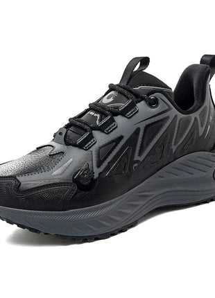 ONEMIX Scarpe casual da uomo autunno inverno Scarpe da trekking antiscivolo e resistenti all'usura con assorbimento degli urti morbido ed elastico PlatiNum
