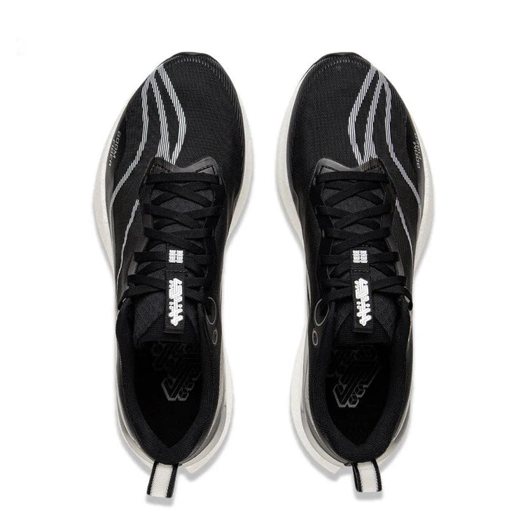 Li-Ning Men's RED HARE 8 PRO Racing Running Shoes BOOM FIBER Cushion Stable Sport Shoes Anti-Slip Wearable Sneakers ARPV003 PlatiNum