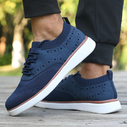 Spring and Autumn Men's Breathable Sports Shoes, Fashionable Casual Dress Shoes, Oxford Elegant Men's Shoes, Men's Loafers 2025