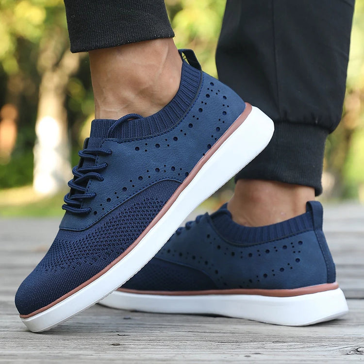 Spring and Autumn Men's Breathable Sports Shoes, Fashionable Casual Dress Shoes, Oxford Elegant Men's Shoes, Men's Loafers 2025