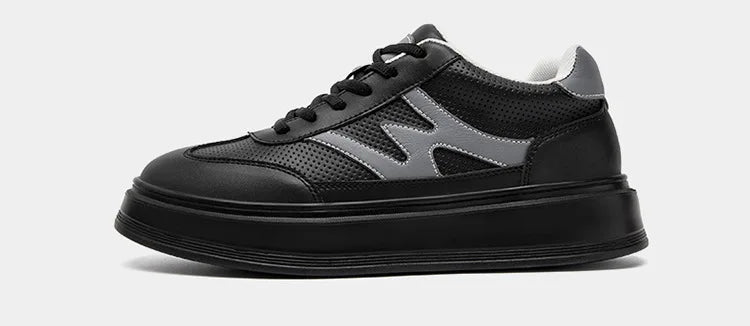 Hot selling Breathable Thick soled Trendy waterproof Durable Casual height increasing shoes Increase by 6 centimeters