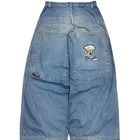Jeans larghi ricamati modello Joker di tendenza della moda americana Donna Street Y2K Nuovi pantaloni a gamba larga oversize Hip Hop Jeans unisex