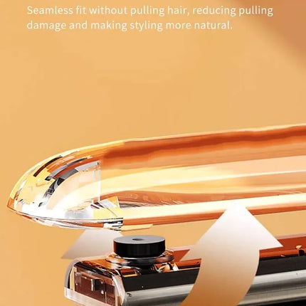 Tinsol 2-in-1 Hair Straightener Curling Iron Ceramic Plate Negative Ion Wide Plate Temperature Adjustable Hair Straightener