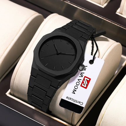 VA VA VOOM Orologio creativo da uomo di marca Moda Silicone Nero Business Style Arabo Digitale Creativo Militare Orologi sportivi al quarzo platinumshop