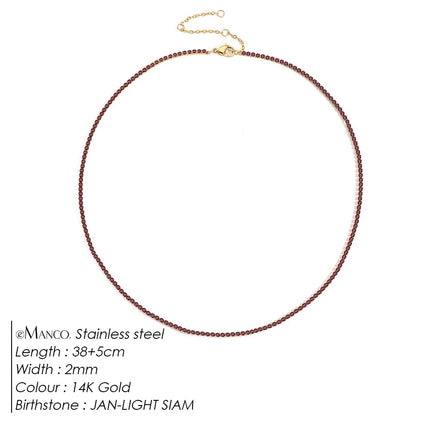 eManco Fashion Crystal High Quality Stainless Steel Gold Plated Necklace Ladies Charming Accessories Gifts Wholesale PlatiNum