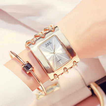 Orologio da donna di marca di lusso Abito con strass Orologi da polso da donna Eleganti orologi femminili in oro per le donne Montre Femme 2025 platinumshop