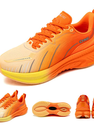 ONEMIX Scarpe da corsa per uomo Allenamento atletico Scarpe da tennis sportive da uomo Scarpe da ginnastica da passeggio resistenti all'usura antiscivolo per esterni PlatiNum