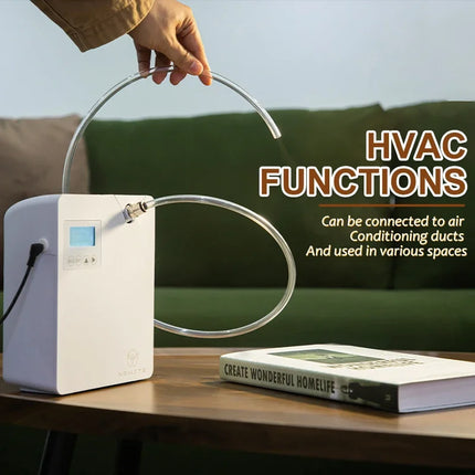 NAMSTE Diffusore di oli essenziali per la casa con macchina per l'aria profumata con tecnologia intelligente Spruzzatore per deodoranti per aromaterapia Bluetooth WiFi