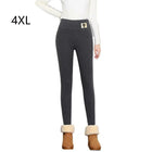 Women Leggings Fashion Wool Fleece Trousers High Waist Women Leggings Winter Thicken Leggings Cashmere Lambskin Warm Pants PlatiNum