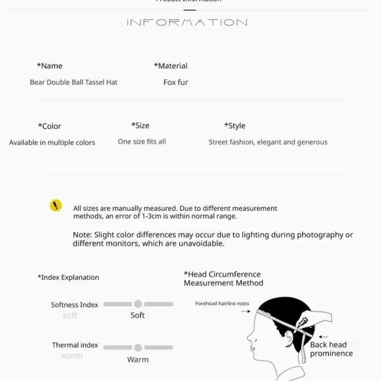 Women's Winter Hats Fox Fur Flight Hats Ushanka Hats For Women Winter Outdoor Windproof And Warm Plush Outdoor Hats For Skiing