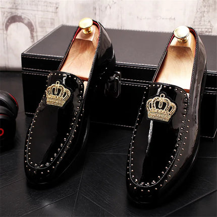 Nuovo arrivo scarpe da uomo Designer di lusso in pelle Casual Driving Oxfords Flats Shoes mocassini da uomo mocassini scarpe italiane per uomo