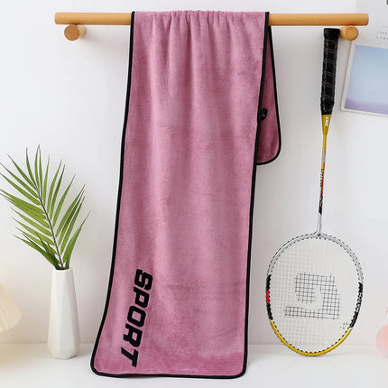 Asciugamano sportivo da palestra Asciugamano da bagno in fibra ultrafine Allenamento Yoga Asciugamani da spiaggia Asciugatura rapida Esercizio Assorbimento del sudore Asciugamano ad asciugatura rapida