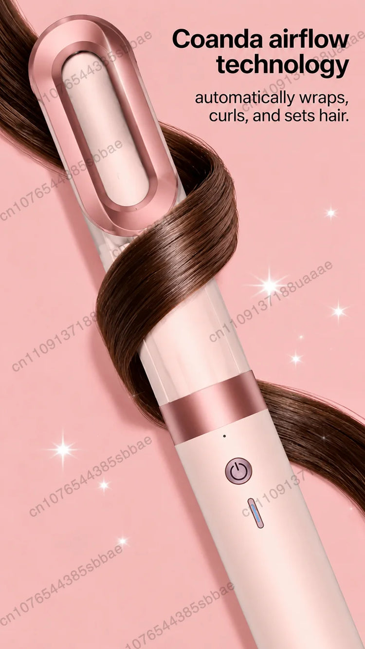 6-in-1 multifunction hair dryer, 110,000 RPM high-speed hair care ionic hair dryer quick drying, automatic curling styling tool