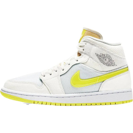 Scarpe da basket medie Nike originali Air Jordan 1 Mid AJ1 Lakers DB2822-107 platinumshop