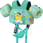 Gilet da bagno per bambini per bambini Floaties per braccioli da nuoto 15-70 libbre Ali d'acqua per nuoto in cartone animato con cinturino sul cavallo Gilet galleggianti per piscina per bambini