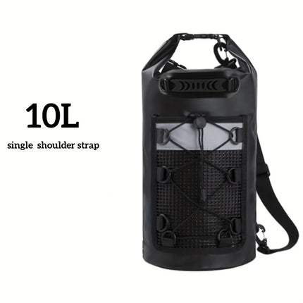 PVC Swimming Backpack Dry Bag for Women Men 10L 20L Waterproof Shoulder Kayak Trekking Drifting Rafting Surfing Boat Bag