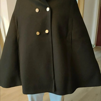 Autumn Winter Plus Size Women Coat Woolen Cloth Cloak Loose Overcoat Female High Quality 2025 Manteau Femme Hiver Oversize