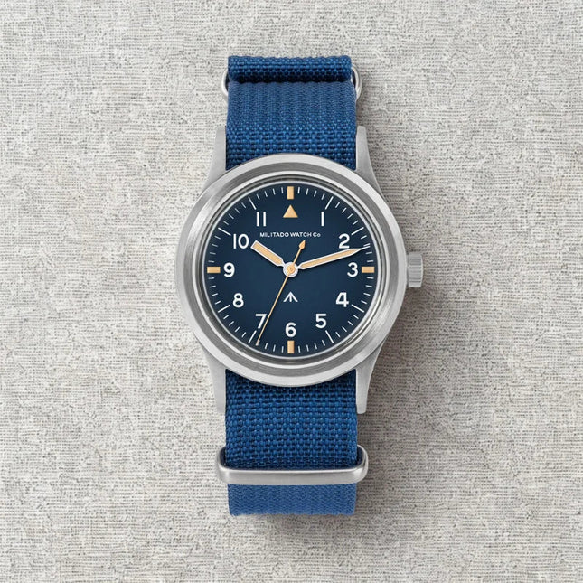 Militado ML14 36mm Orologio VH31 Sweep Secondo Movimento al quarzo Orologio Cristallo di zaffiro Super luminoso BGW9 C3 100m Orologi impermeabili platinumshop