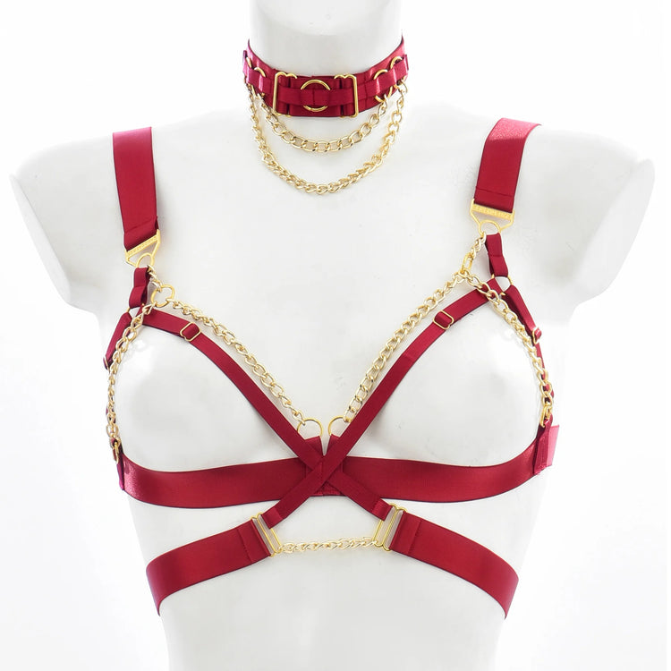 Sexy Harness Panties Body Cage Underwear Girls Hollow Adjustable Underpants Women Body Chain Summer Thin Lingerie Female Briefs