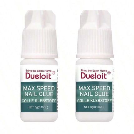 3G Professional Quick-Drying Nail Glue Fast-Cure No-Bake Adhesive for Nail Art Salon Grade Manicure Accessories
