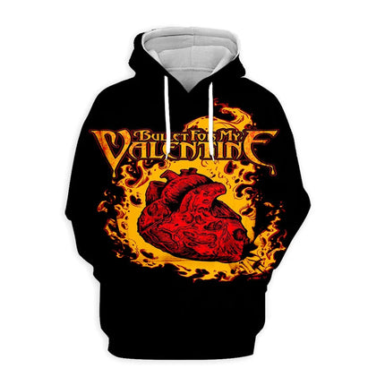 Bullet For My Valentine Rock Band 3D Print Hoodies Men Women Oversized Sweatshirts Hoodie Male Pullovers Tracksuits Man Clothing