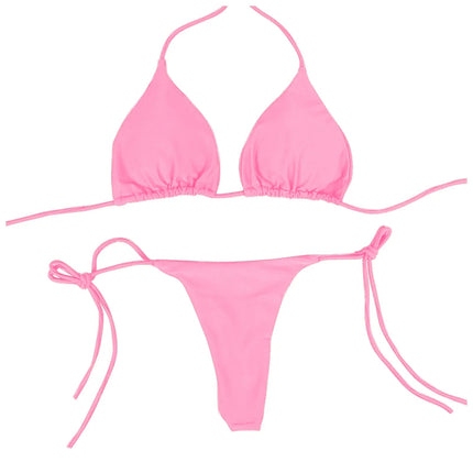 Costume da Bagno Estivo da Donna, Set Bikini Sexy con Reggiseno Imbottito Push-up e Perizoma, Due Pezzi, Abbigliamento da Spiaggia, Costume da Bagno Femminile Sexy platinumshop