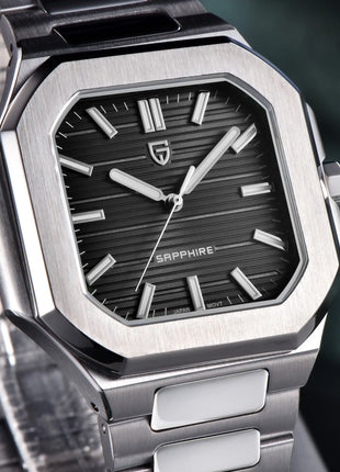 PDYS019 PAGANI DESIGN Orologi da polso al quarzo da uomo TMI VH31 37MM 10Bar Impermeabile 316L Acciaio inossidabile di lusso Zaffiro