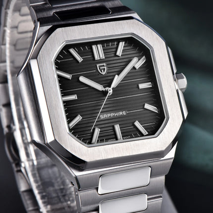 PDYS019 PAGANI DESIGN Orologi da polso al quarzo da uomo TMI VH31 37MM 10Bar Impermeabile 316L Acciaio inossidabile di lusso Zaffiro