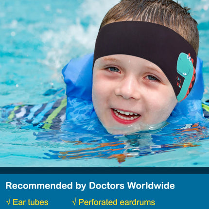 Waterproof Swimming Headband for Kids Adjustable Ear Protection Headband to Keep Water Out for Bathing, Swimming, Diving
