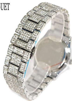 Orologio da Donna UNIGUET di Lusso alla Moda, Elegante Quadrante Piccolo con Diamanti Rosa, Mini Orologio da Polso al Quarzo Bling-Bling da Donna, Regalo platinumshop