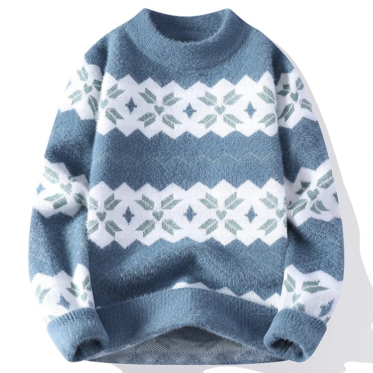 Winter Sweaters for male men thick O-neck sweater men Student youth sweaters autumn Men's wool Casual Knitwear Pullover