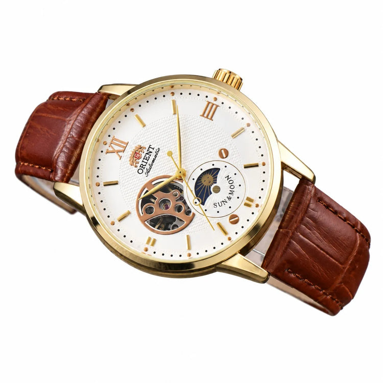 Unisex Automatic Mechanical Watch, Ultra-Thin, World Time, OT Series